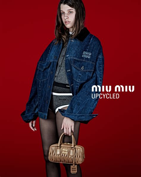 miu miou upcycled collection